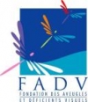 logo fondation des aveugles et déficients visuels